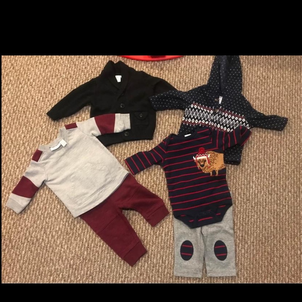 Baby boy NB 0-3 month bundle